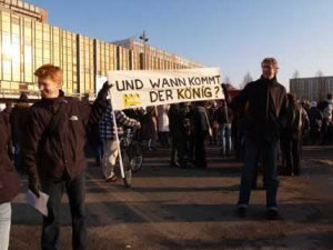 Wann kommt der K&ouml;nig?